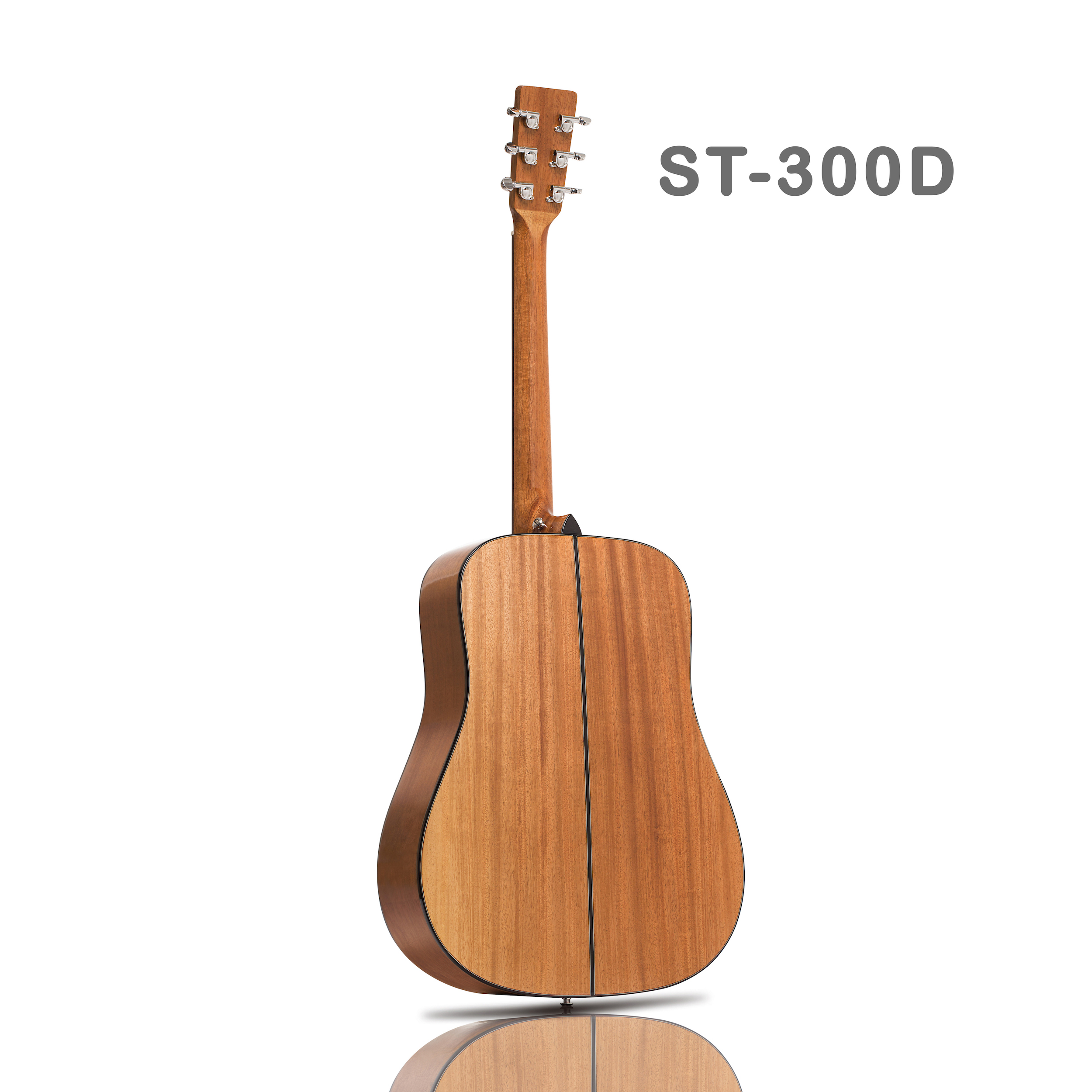 KAMAMUTA Acoustic Guitar Solid Top ST-300D